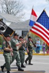 Honor Guard leads parade