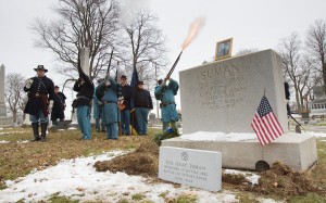 New Civil War grave marker honors storied stand of Valparaiso colonel