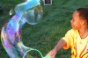 Bubbles galore at Crete library program