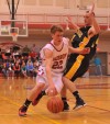 Foul trouble, no trouble for Kouts in PCC win over Hebron