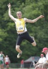Chesterton's Kody Galloway long jump