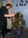 High school band helps fifth graders make big decision