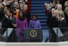 Time to act, Obama declares, taking oath 2nd time
