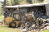 Overturned trash hauler snarls U.S. 30 traffic