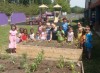 Youngsters partake in gardening at Purdue Calumet’s Riley Child Center 