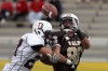 Davidson's Adam Dulberger breaks up a pass intended for Valparaiso's Cole Anderson during Saturday's game.