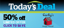 Today's Deal Promo Box - corkys