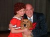 Annie, Daddy Warbucks and Sandy