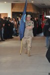 Honor Guard Members present period uniforms