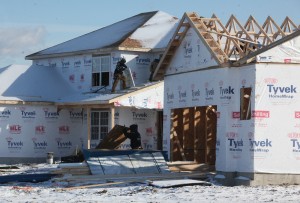 New home construction on the upswing