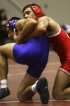 Crown Point's Eric Roach, Franklin's Austin Bowman