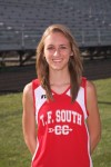 T.F. South girls cross country runner Patty Stellfox