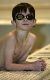 Swimmers get help from gold medalist  