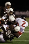 Hales Franciscan at Mount Carmel football game