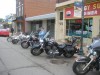 Outside of the diner