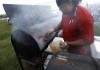 Patrons taste their way through fairgrounds