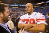 Hoosier, Illini players bond on Giants O-line