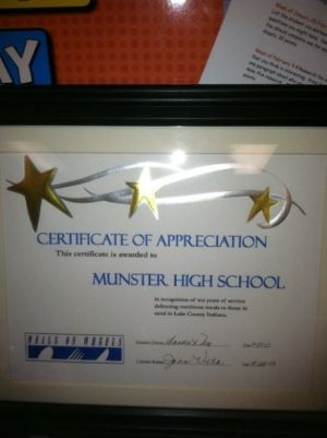 MHS Structured Learning Class Honored by Meals on Wheels