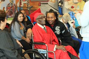 108-year-old Lansing man receives honorary high school diploma