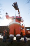 Here comes Santa Claus