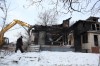 Bayh witnesses demolition of Gary home
