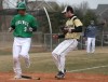Valparaiso's Rene Lozano scores a run against Griffith.