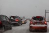 Snow causing dangerous driving conditions