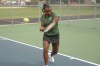 Illiana Christian girls tennis player Zhavia Gray