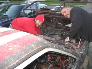 JIM PETERS: Beckers have a father-son bond forged in crumpled metal