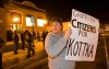 Residents rally to support ousted Griffith police chief, executive officer