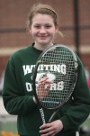 Whiting tennis star Grace Huss
