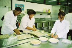 Bloom Trail culinary arts students bake holiday pies