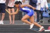 Lake Central freshman runner Parriss Bettis 