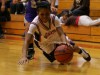 E.C. Central's Malyra Carter falls