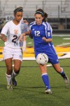 Lake Central senior defender Taylor Shoemake 