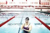 Nikki Smith, posing in Munster pool