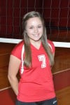 H-F volleyball player Nikki Herkert