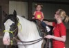 Fair queen contestant survives being thrown from horse