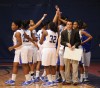 Bloom Twp. coach Marc Lopez and his team break
