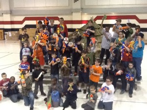 Let the Nerf War begin