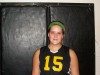 Luther East senior volleyball player Melanie Hudson