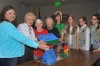 Girls Scouts open time capsule at Hammond Public Library