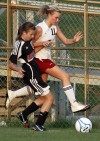 Hanover Central's Summer Pattison and Lowell's Danielle Sopovski