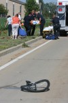 Bicyclist injured