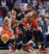 Dwyane Wade, LeBron James, Luol Deng
