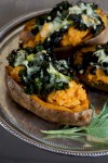 Food-American Table-Stuffed Sweet Potatoes