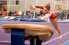 Crown Point freshman Hannah Best had a 9.05 on vault at Saturday's DAC gymnastics meet.