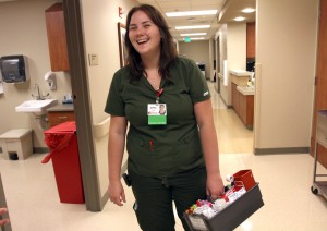 Working Smarter: Bilingual phlebotomist has plans for Nicaragua
