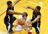 Andrean's Nick Davidson, Bowman's Justin King, Raynard Perry