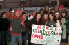 Cheerleaders Sing Carols to Spread Holiday Cheer 